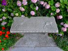 Concrete Bench Mold Buck And Doe Deer Bench Mold Top Only  Commercial Grade