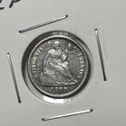 1870 Seated Liberty Half Dime H10c Ungraded Silver Us Type Coin Cc26351
