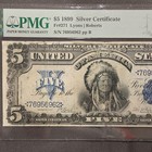 Sc 1899  5 Fr 271    chief    Silver Certificate Pmg 20 Very Fine With No Comments