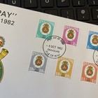 Isle Of Man 1982 First Day Cover Postage Due Stamps To Pay Sgd17-d2 U a