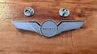 Net Jets Qs Pilot Silver Wings Warren Buffet Rare Airline Wings