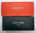 New Caran D ache Dache Varius Ivanhoe Rhodium  18k 750 Nib Fountain Pen Wood Box