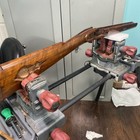 Thompson Center Hawken  figured Walnut  Stock 50 Cal  15 16  Channel  Percussion