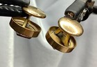 Victorian Goldstone Round Cufflinks