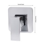 Shower Tap Control Valve Brass  handle Bathroom Hot cold Mixer Faucet Wall Mount