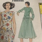 Vogue 9820 1970 Vintage Dress Sewing Pattern Size 14 New Uncut