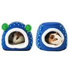 Soft Pet Warm Bed House Small Animal Hamster Rat Guinea Pig House Warm Pad Nest