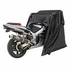 Black Widow Water-repellent Flip-over Motorcycle Tent
