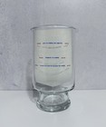 Pimm   s Cocktail Mixing Glass Footed Pitcher Vintage 6 75  X 3 75 