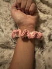 Crochet Strawberry Shortcake Scrunchie Perfect For All Ages