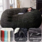 6ft Bean Bag Chair For Adults And Kids Without Filler Giant Stuffed Animal