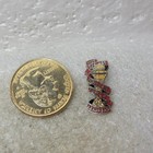 Hot Springs Mountain Tower Arkansas Pin Red Banner Yellow Tower Souvenir Badge