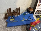 Pre-owned Hot Wheels Deluxe World Realistic City Environment Playset Black Track