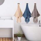 3pcs Luxurious Cotton Towels Sheet Set Solid Super Absorbent Quick Drying Towel
