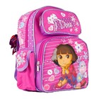 Small Backpack - Dora The Explorer - Sit W boots 12  School Bag New
