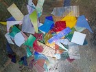 5 Lbs Stained Glass Pieces Craft Art Jewelry Projects Assorted Colors And Sizes