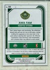 2026 Wnba Donruss Awa Fam Rated Rookie Rc  88  Seattle Storm