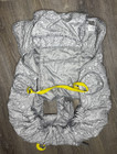 2-in-1 Shopping Cart Cover Highchair Cover Baby Toddler One Size Gray White