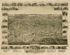 Poster - Jamaica Plain Ma Vintage Pictorial Map  1891 