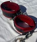 Leather Wrist Restraints For Play Bdsm