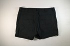 Womens Lee Black Casual Shorts Size 22w Euc