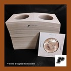 500 Guardhouse 2x2 Coin Holder Flips For Half Dollar 50cent Cardboard Mylar Bulk