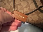 New    Coach Sig City Zip Tote Signature Canvas Khaki saddle Brown