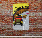 1979 Bobtail 200 Poster Semi Truck Racing Poster  Gatr Ontario Big Rig Race Sign