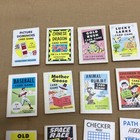 1960   s Cracker Jack Miniature Books  Lot A  Activity  Notepads  Card Games