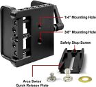 Gun Rifle Clamp Shooting Tripod Rest With Arca-swiss Switcheroo Capability