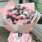 20 Countsdouble-sided Two-color Flower Wrapping Paper florist Bouquet Supplies d