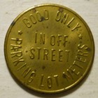 Washington Parking Authority  pennsylvania  Parking Token - Pa3950a