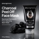 Charcoal Peel Off Face Mask     Blackhead Remover   Pore Cleansing Black Mask W   