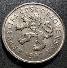 Czechoslovakia - Copper-nickel Coin 2 Koruny 1947 Post War People s Republic  