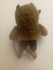 Infamous Meanies Mike Bison 1997-1998 Bean Bag Plush Toy - New Tags 