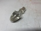 Vintage Clear Glass Bottle Stopper