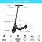 Megawheels S10 Electric Scooter Light Weight And Foldable With   7 5ah Battery  
