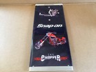 Snap On Tools The Chopper Clock Aluminum Frame   Carbon Fiber Look Rare   Hot