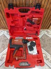 Hilti Gx-ie Gas Actuated Nail Insulation Fastener Kit W  2 Batteries   Charger