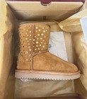 Koolaburra By Ugg T Koola Short Stars Toddler Boots Chestnut Kid Sizes 7   8 Nib