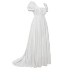 Regency Dresses For Women Luxurious Lace Empire Waist Dress 
