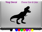 T Rex Jurassic Park World Dino Decal Laptop Car Window Sticker Choose Size Color