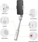 Zhiyun Smooth X Combo 2-axis Gimbal Stabilizer For Smartphone Phone Gimbal White