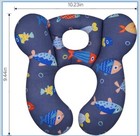 Baby Travel Pillow  Upgrade U-shape Infant Pillow For Car Seat Pushchair And Str