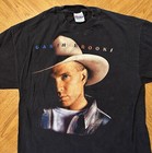 Vintage Garth Brooks Tshirt Men   s Xl Black 1998 90s Tour Concert Country Music