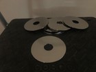 Lot Of 10 Scrap Hard Drive Disk  Various Sizes Platinum Recovery  Or Crafts