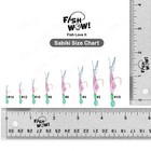 Fishing Piscatore 6-hook Sabiki Rigs Bait Size  2 4 6 8 10 12 14 Mackerel New