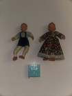 Vintage 1970s Concord Miniatures Doll House Family Set