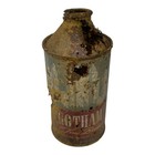 Vintage Gotham Fine Beer Cone Top Can Skyline Graphic Dug Rusty Relic 