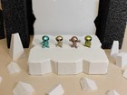 Vintage 90s Gumball Vending Metallic Skin Mini Friendly Alien Figures Toy Ufo  5